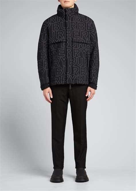 burberry men's dainton logo quilted jacket|Burberry Men's Dainton Logo Quilted Jacket In Black .